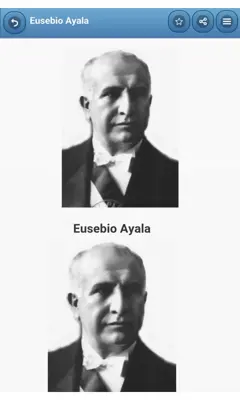 Presidents of Paraguay android App screenshot 10